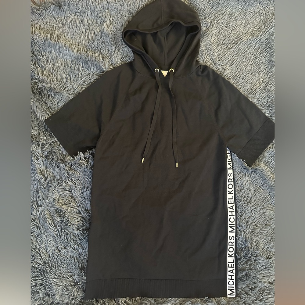 Michael Kors dress with hoodie